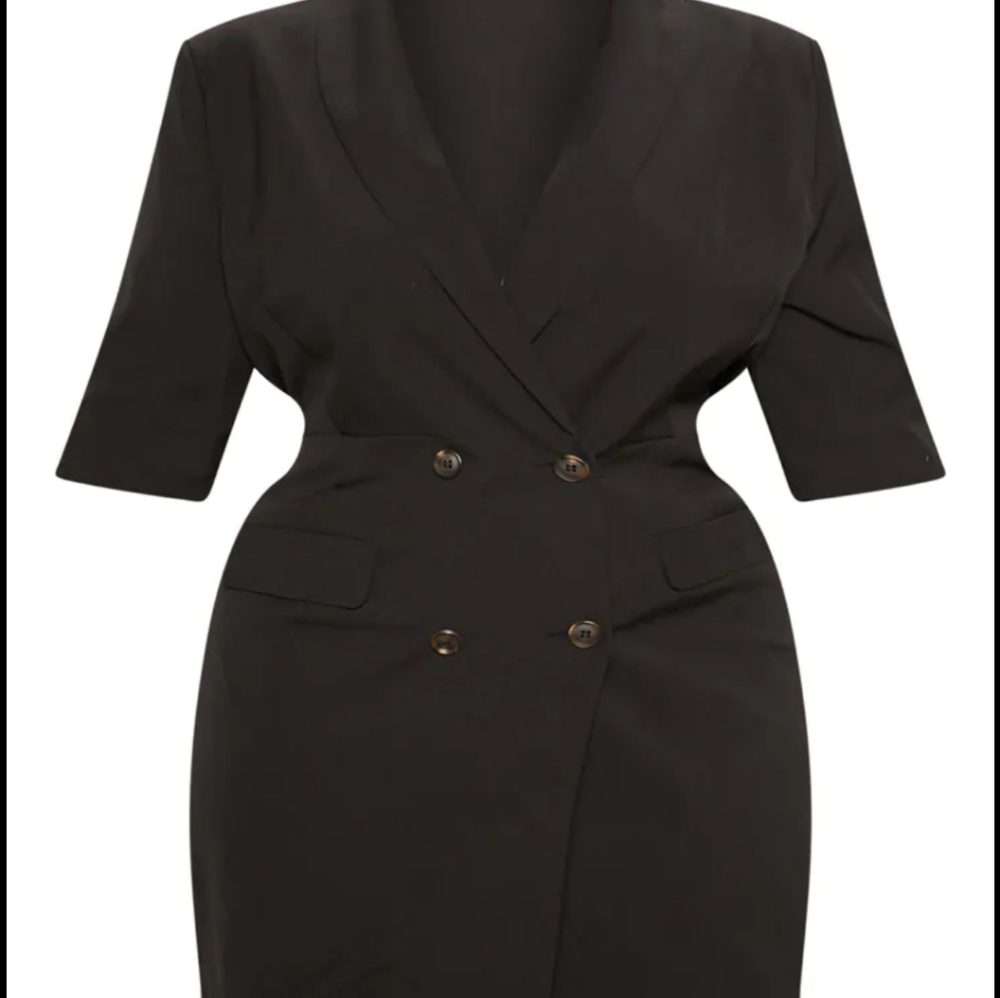 Plus Size Blazer Dress